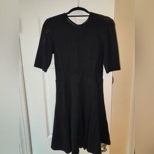 Rag & bone knit A-line Black Dress